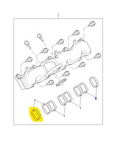 Sisselaske kollektori tihend (komplektiks vaja 8tk)