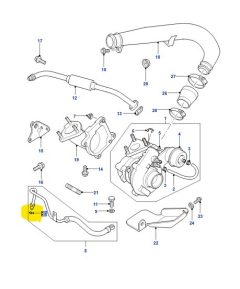 Turbo õlisurvetoru tihend