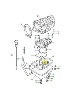 Käigukasti õlifiltri ja võtturitoru vaheline tihend